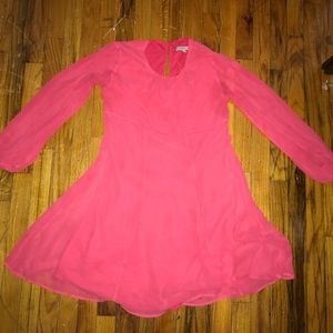 Hot Pink Dress